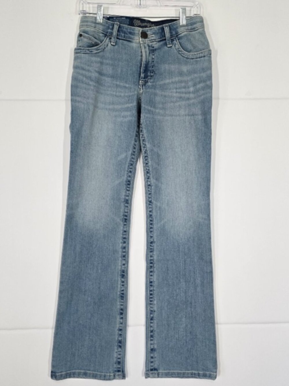 Wrangler Willow Ultimate Riding Bootcut Jeans Light Wash 28 NWT